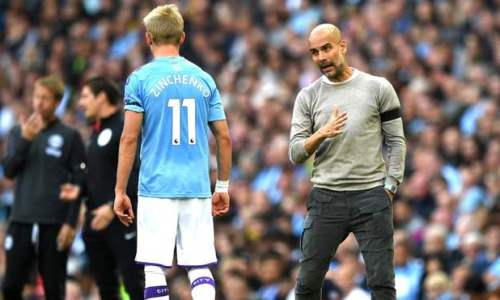 Гвардиола может не отпустить Зинченко в сборную Украины на матч с Казахстаном