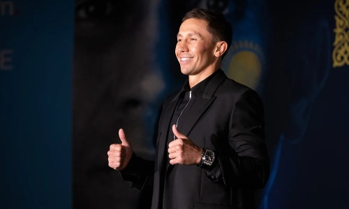 Геннадий Головкин опубликовал совместное фото с Петром Яном и Нейтом Диасом