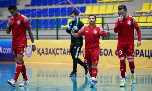 «Актобе» крупно обыграл «Байтерек» в матче чемпионата Казахстана
