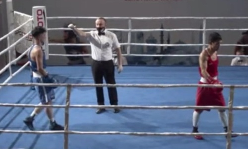 Видео полного боя чемпиона Казахстана с нокдауном и нокаутом турка за секунду до конца раунда