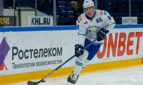 «Барыс» указал на крутое достижение своего капитана в плей-офф КХЛ. Видео