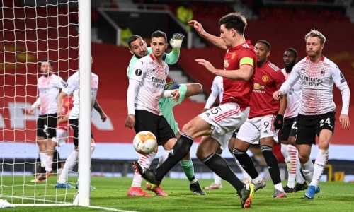 Прямая трансляция матча «Милан» — «Манчестер Юнайтед» в 1/8 финала Лиги Европы