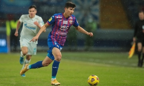 Озвучена статистика Зайнутдинова в матче ЦСКА против «Зенита». Он стал вторым по удачным действиям