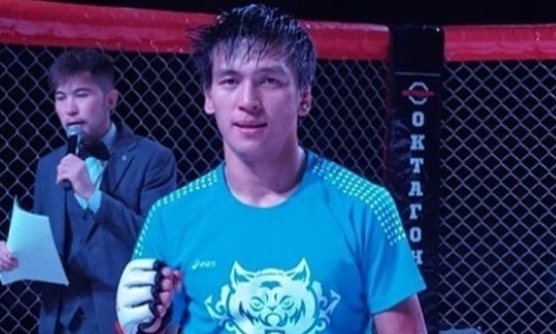 Непобежденный казахстанский файтер нокаутировал «Солдата» на турнире Brave CF 48