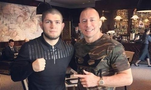 В UFC хотят, чтобы Хабиб Нурмагомедов проиграл. Сен-Пьер объяснил причину