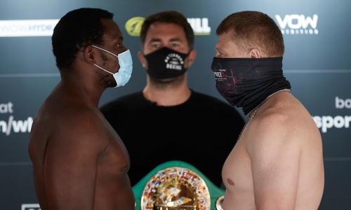 В Гибралтаре выпустили монету в честь боя-реванша Поветкин — Уайт. Фото