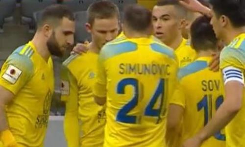 Видеообзор матча Премьер-Лиги «Астана» — «Каспий» 2:0