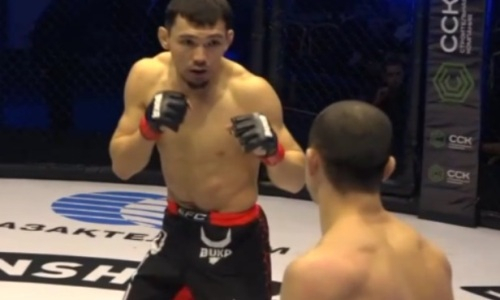 Видео боя, или Как казахстанец Койшыбек побил россиянина в промоушне Хабиба Нурмагомедова