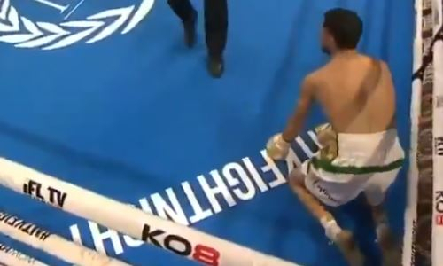 Чемпион Европы бесславно проиграл нокаутом в первом раунде и лишился титула. Видео