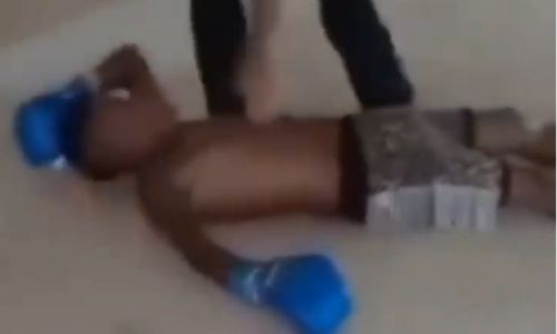 Видео убойного нокаута казахстанца в дебютном бою в профи. Соперник так и не поднялся