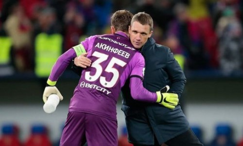 Игорь Акинфеев оригинально попрощался с Гончаренко после его ухода из ЦСКА Зайнутдинова