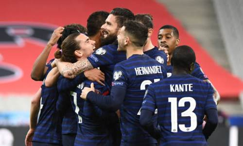 Появилось видео прибытия сборной Франции в Нур-Султан