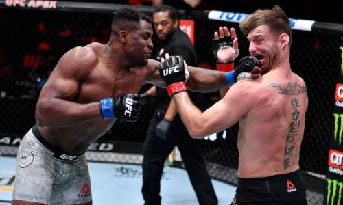 Опубликован яркий видеообзор боя Миочич — Нганну на UFC 260 с нокдауном и глубоким нокаутом