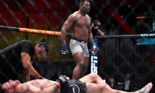 «Ох***еть!» Видео убойного нокаута в реванше UFC Миочич — Нганну с русскими комментариями