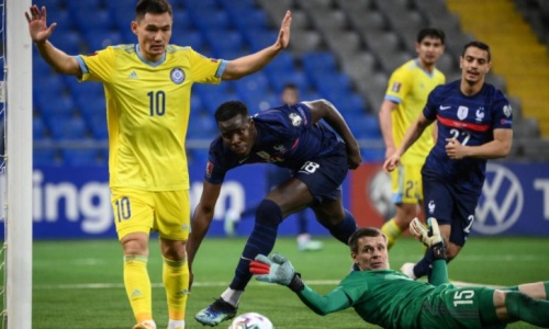 Видеообзор матча Казахстан — Франция с автоголом и нереализованным пенальти Мбаппе