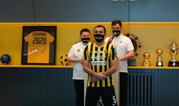 «Кайрат» представил три комплекта формы на сезон КПЛ-2021 и Суперкубок Казахстана. Фото