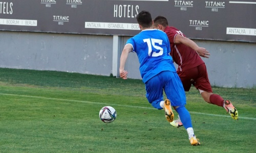 Фоторепортаж с товарищеского матча «Тараз» — «Рух» 1:4