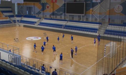 Представлено видео предыгровой тренировки сборной Казахстана в Минске