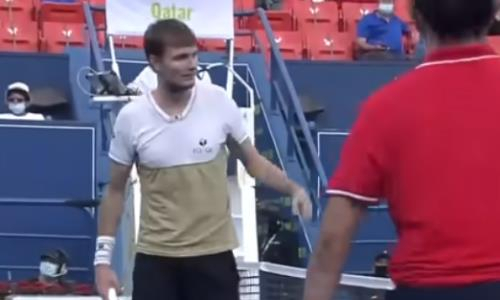 Видеообзор матча на турнире в Дохе Бублик — Раманатхан 6:4, 6:2