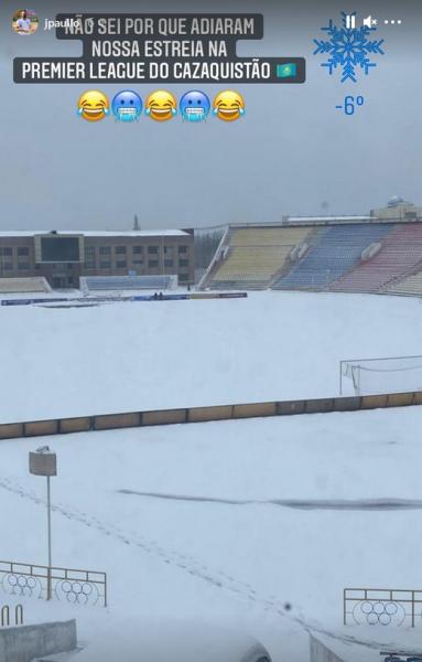 «Я не знаю почему». Жоао Пауло пошутил о переносе стартового матча «Ордабасы» в КПЛ-2021