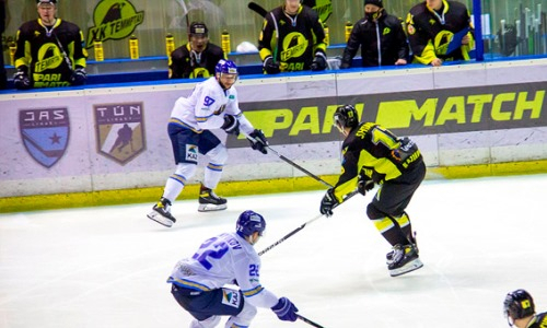 Видеообзор матча плей-офф чемпионата РК «Темиртау» — «Номад» 4:5 ОТ