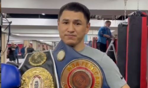 «Вернусь в Казахстан с победой». Жанкош Тураров поделился настроем на титульный бой с «Могучим кельтом»