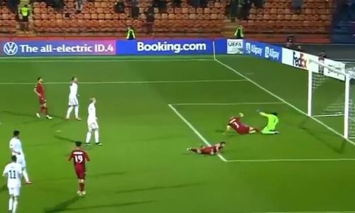 Футболисты клуба КПЛ помогли своей сборной за две минуты перевернуть ход матча в отборе ЧМ-2022. Видео