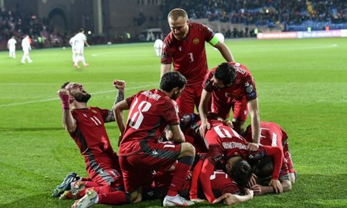 Наравне с Англией и Италией. Сборная Армении с игроками КПЛ установила редкое достижение в отборе к ЧМ-2022