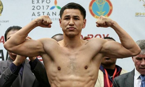 «Завтра мы останемся только вдвоем!». Непобежденный казахстанский боксер обратился к «Могучему кельту» перед защитой титула WBO