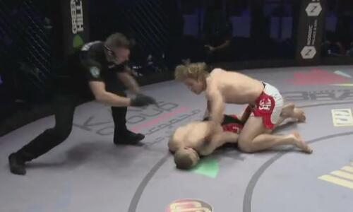 Казахстанского «Хулигана» отправили в нокаут через 13 секунд после начала боя на Brave CF