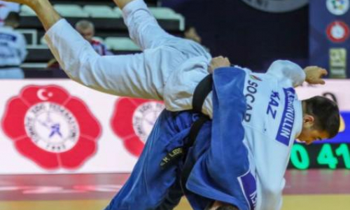 Казахстанские дзюдоисты завершили второй день без медалей на Grand Slam в Турции