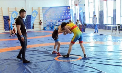 Состоялся чемпионат Казахстана по видам борьбы среди слабослышащих