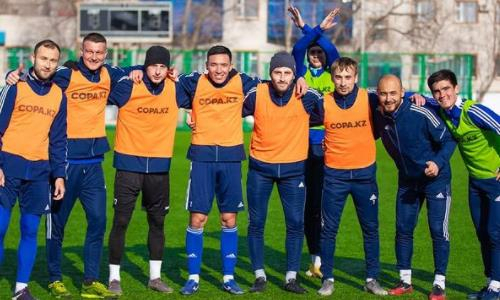 «Акжайык» показал предыгровую тренировку перед матчем КПЛ с «Ордабасы»