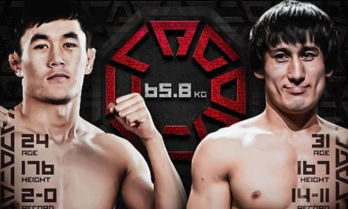 Анонсирован бой казахстанского файтера с перспективным кыргызом на турнире в Алматы