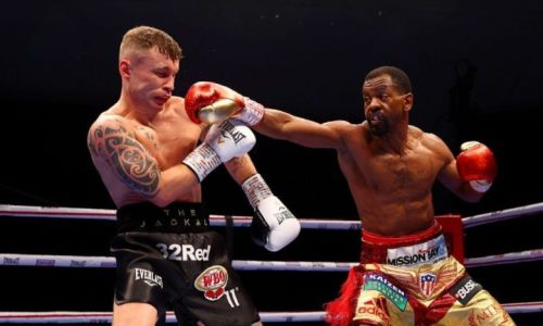 Главный бой вечера бокса с участием Кулахмета завершился нокаутом его спарринг-партнера. Видео