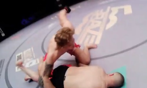 Brave CF показал видео брутального нокаута казахстанского бойца за 13 секунд с камеры судьи