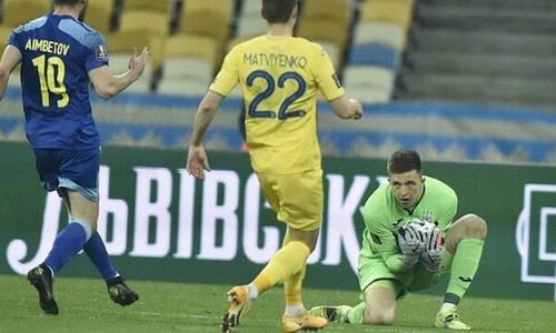 «Забили бы четыре». Вратарь сборной Украины назвал главную ошибку своей команды в матче с Казахстаном