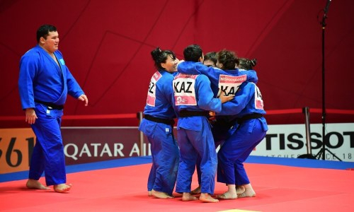 Сборная Казахстана по дзюдо стала второй на чемпионате Азии в Бишкеке
