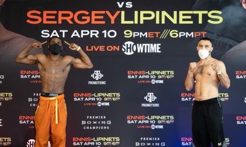 Уроженец Казахстана прошел взвешивание перед боем с американским топ-проспектом