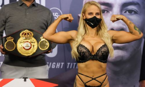 «Мои глаза больше, чем грудь». Позировавшая в белье девушка-боксер рассказала о травме
