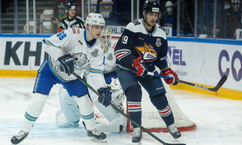 «Третий показатель в клубе». «Барыс» представил статистику казахстанского форварда