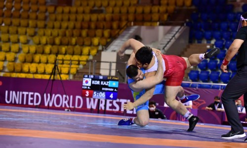 «Этот момент сказывается». Казахстанский борец греко-римского стиля объяснил, чего не хватило для «золота» на ЧА в Алматы