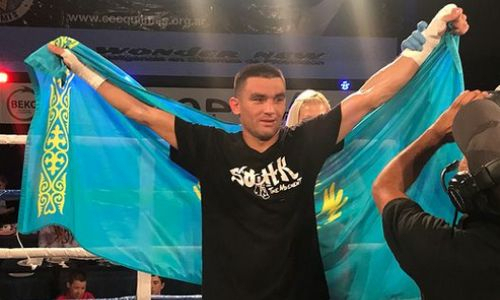Непобежденный казахстанский боксер узнал дату следующего боя и имя соперника