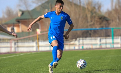Защитник «Жетысу» сыграл 100-й матч в Премьер-Лиге