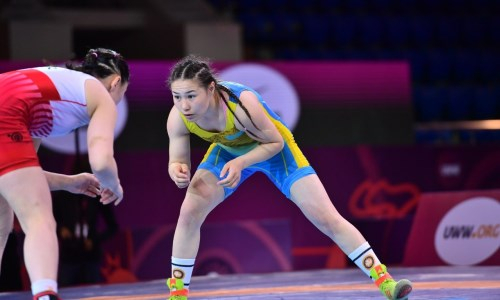 Казахстан завоевал еще одну медаль чемпионата Азии по женской борьбе
