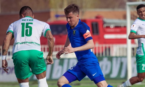 Балтабеков вывел «Жетысу» с капитанской повязкой уже в своем пятом матче за клуб