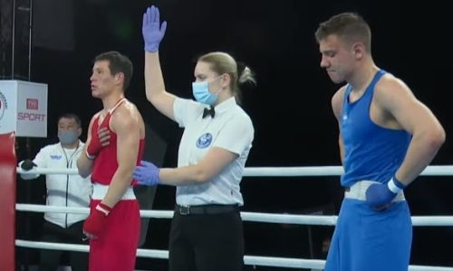 Еще один казахстанский боксер оформил нокаут на молодежном чемпионате мира-2021