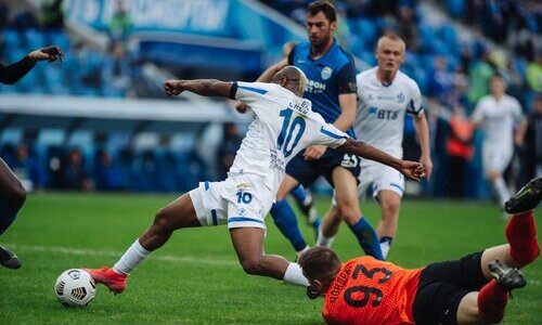 «Ротор» оставил футболиста сборной Казахстана на скамейке запасных и всухую проиграл «Динамо»