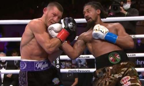 Видео полного боя Андраде — Уильямс за титул чемпиона мира в весе Головкина