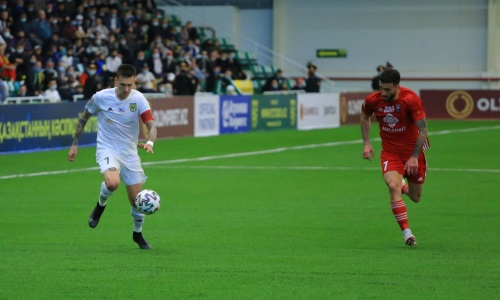 Мирошниченко впервые в нынешнем сезоне вывел «Тобол» с капитанской повязкой